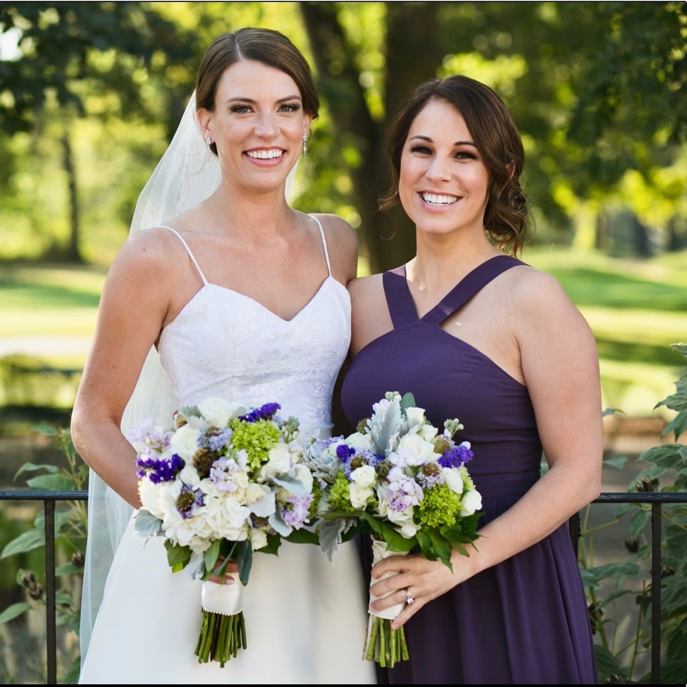 Bridesmaid Dress purple